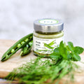 Ærtecreme med mynte og dild, limited edition spread til tapas, Oliviers & Co