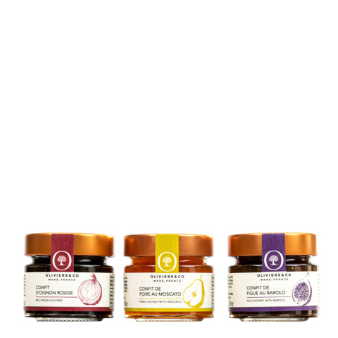 Chutney trio sæt fra Oliviers & Co