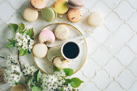 Macarons med pistacie, appelsin og citron, O&CO opskrift