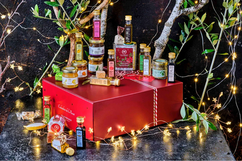Årets gourmet julekalender med 24 gaver fra Oliviers & Co