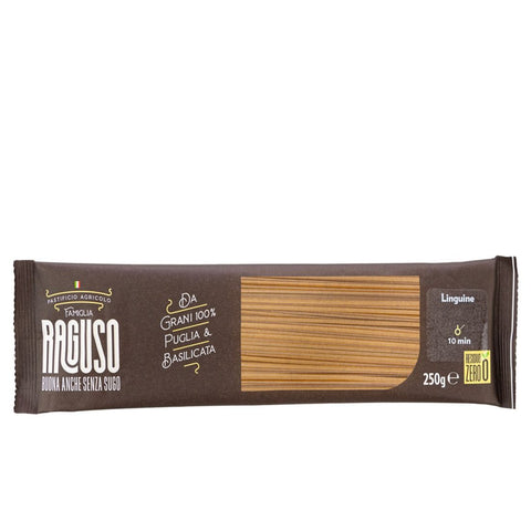 Linguinepasta med basilika & vitlök från Apulien