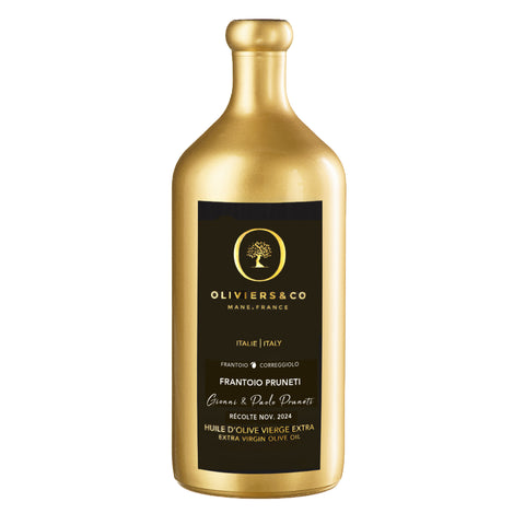 500ml Frantoio Pruneti ekstra jomfru olivenolie fra Toscana, Oliviers & Co