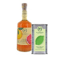 Olie eddikesæt med grøn citronolie 250ml og pink grapefrugteddike fra Oliviers & Co