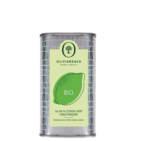 Ekologisk grön citronolja / Olivolja med ekologiska gröna citroner