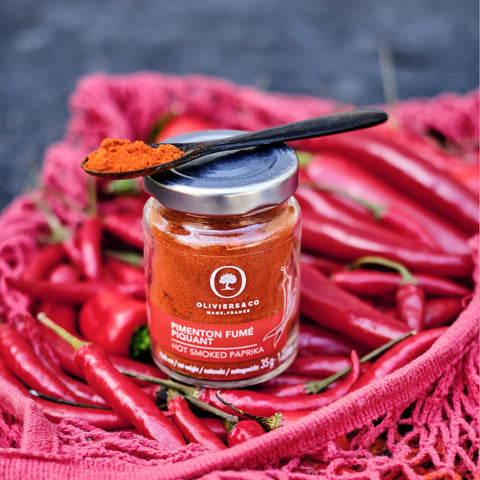 Røget hot paprika, krydderi fra Oliviers & Co
