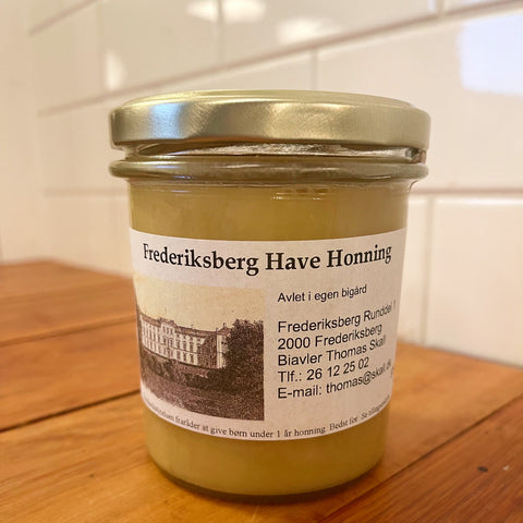 Rörd honung från Frederiksberg Have